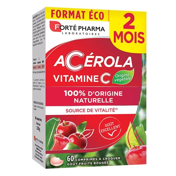 Forté Pharma Acérola comprimés à croquer