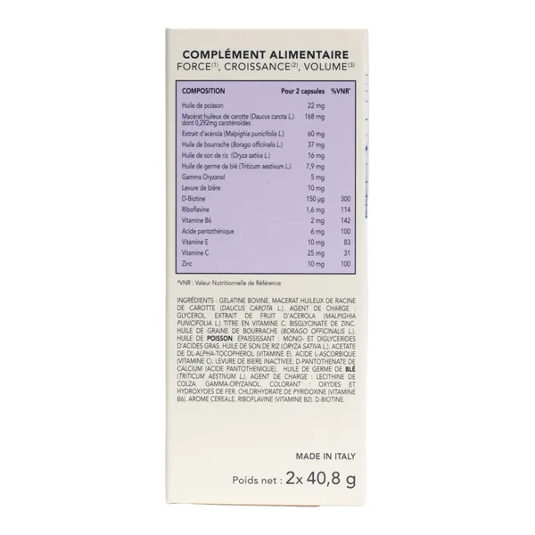 Phytophanère cheveux et ongles capsules