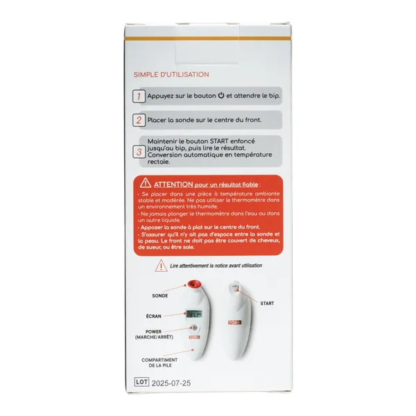 Cooper Torm thermomètre frontal F04