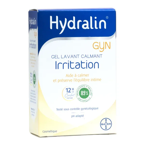 Hydralin Gyn Irritation Gel Lavant Calmant