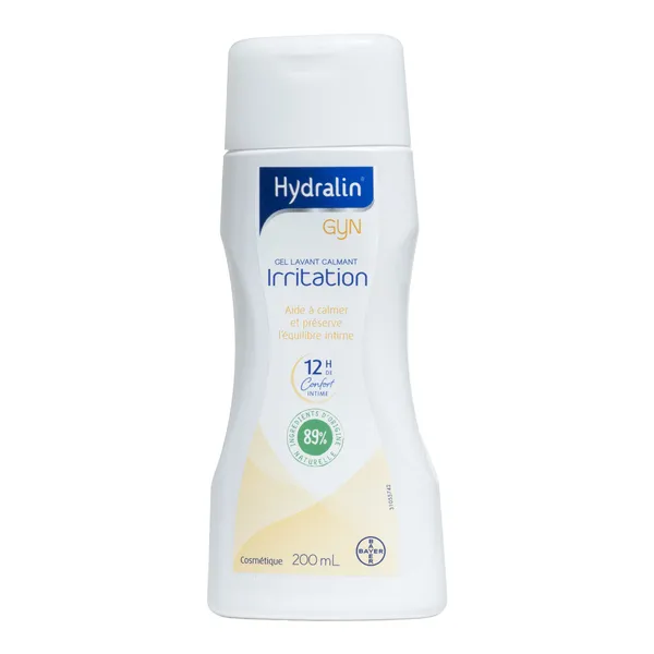Hydralin Gyn Irritation Gel Lavant Calmant