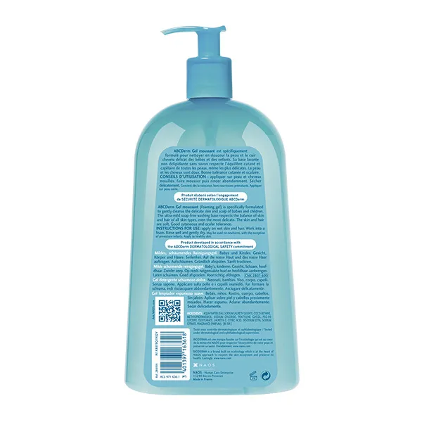 Bioderma ABCDerm gel moussant Bébé