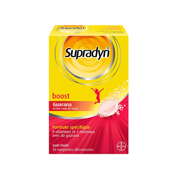 Supradyn Boost comprimés effervescents