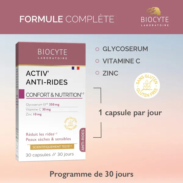 Biocyte Activ' Anti-rides capsules
