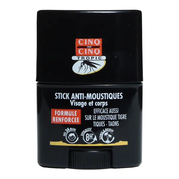 Cinq sur Cinq stick anti-moustiques Tropic