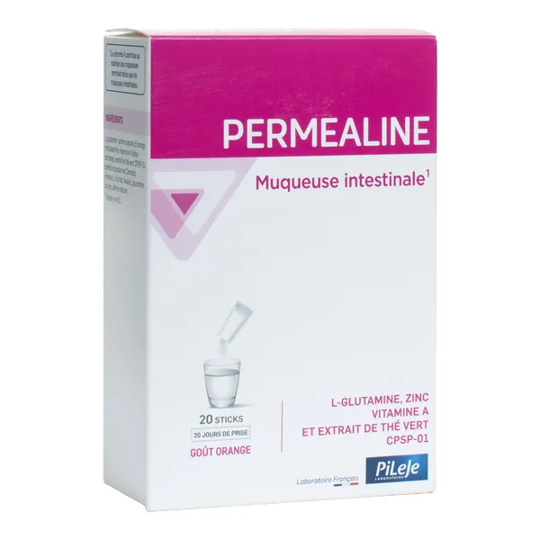 Pileje Perméaline orange poudre pour boisson sticks