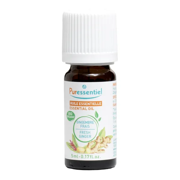 Puressentiel Huile essentielle Gingembre frais Bio