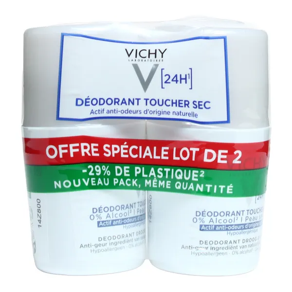 Vichy déodorant bille 24h sans sels d'aluminium