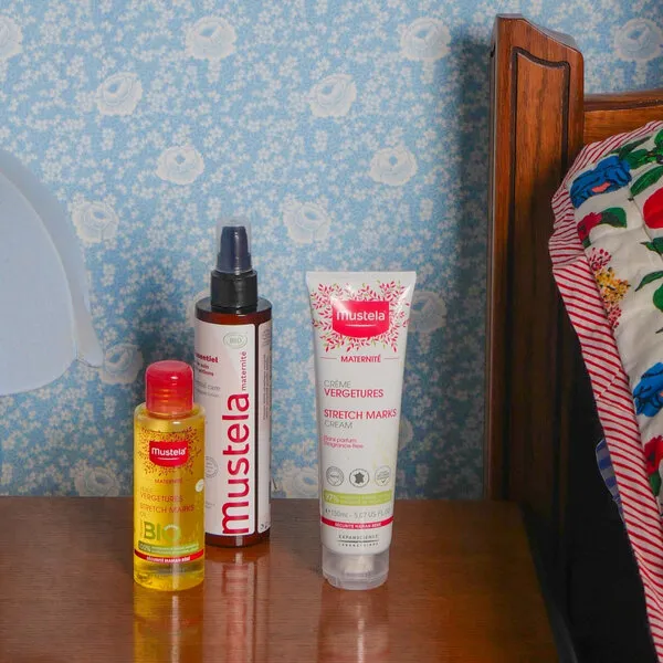 Mustela Maternité Huile vergetures Bio