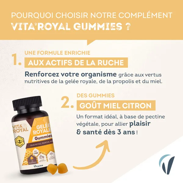 Vita'Royal Gelée royale gummies
