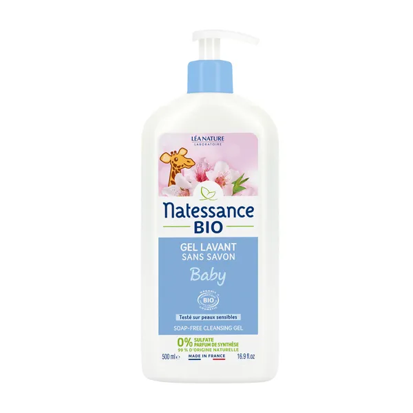 Natessance Bébé Gel lavant sans savon Bio