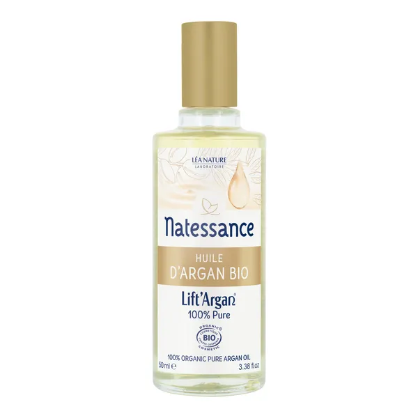 Natessance Huile d'argan bio 100% pure