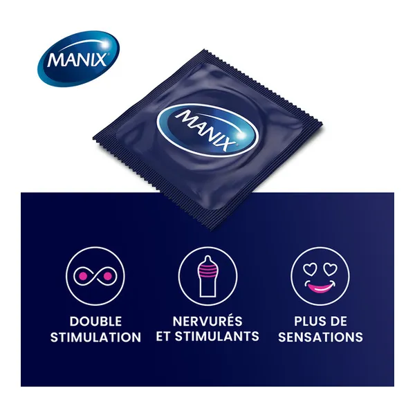 Manix Xtra Pleasure préservatifs