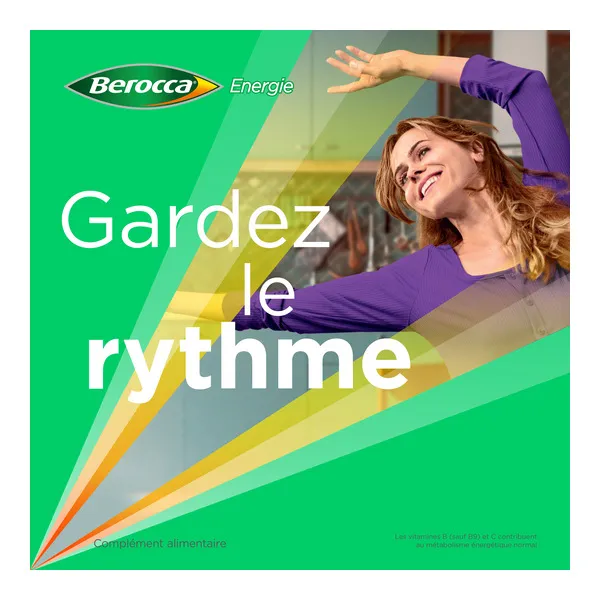 Berocca Energie goût cassis comprimés effervescents