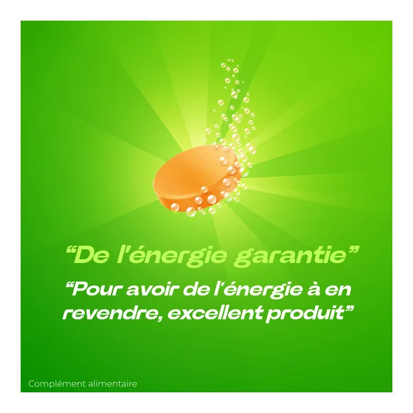 Berocca Energie effervescent goût Orange