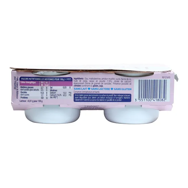 Picot Pepti Junior dessert sans lait Cacao