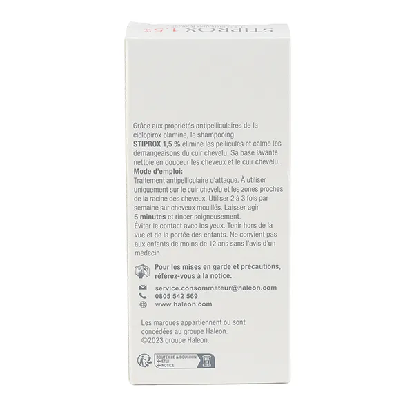 Stiprox 1,5 % shampooing antipelliculaire intensif