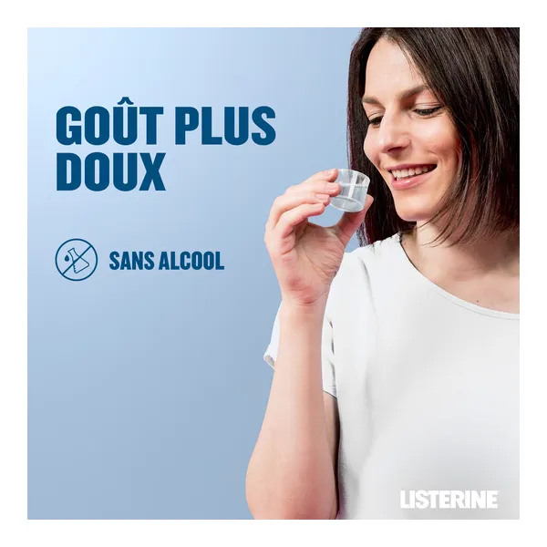 Listerine Soin blancheur Bain de bouche Menthe douce