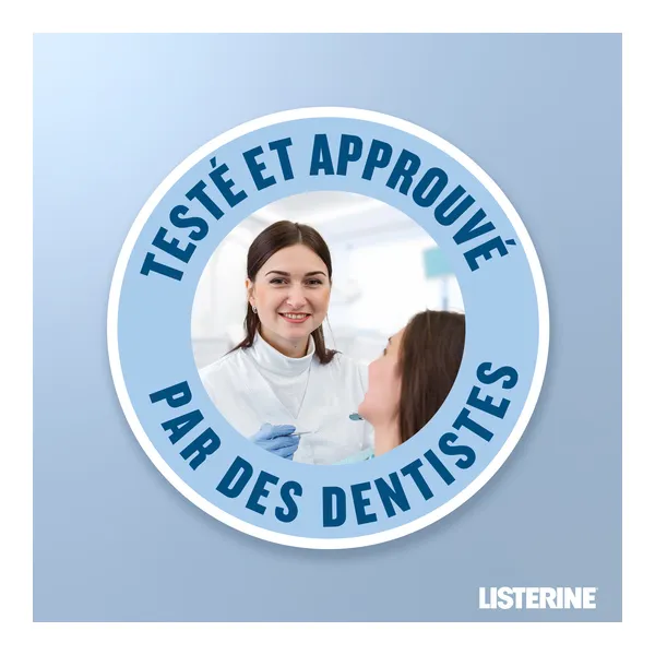Listerine Soin blancheur Bain de bouche Menthe douce
