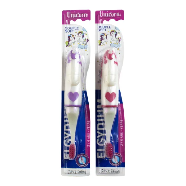 Elgydium Kids Brosse à dents Licorne