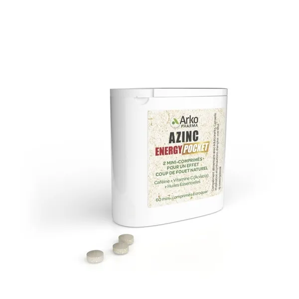 Azinc Energy Pocket comprimés