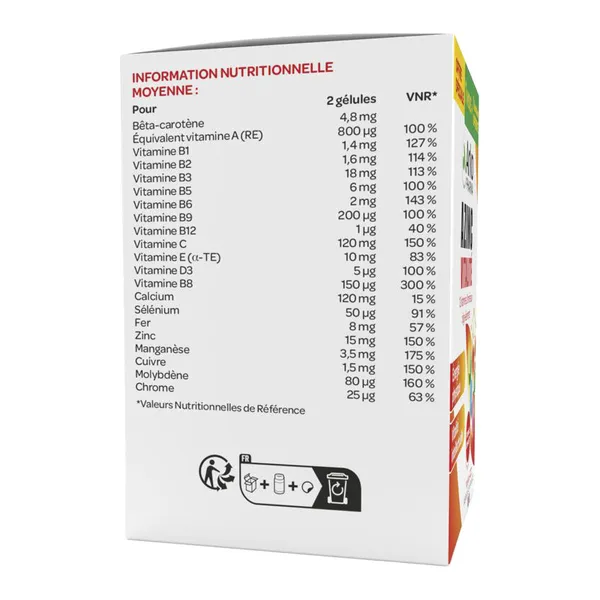 Azinc Vitalité gélules multivitamines