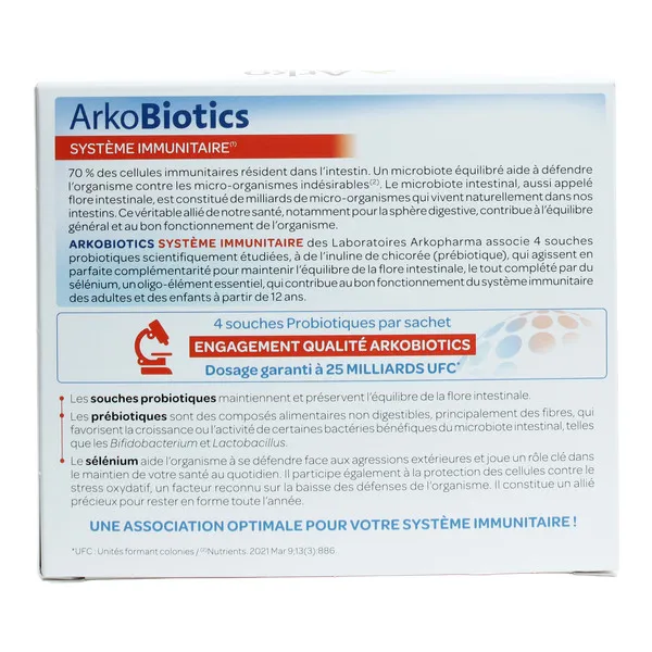 ArkoBiotics Système immunitaire sachets
