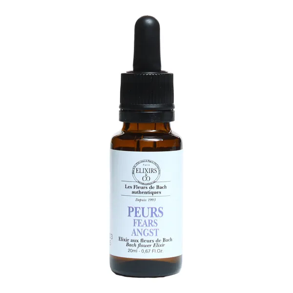 Elixirs and Co Fleurs de Bach Peurs gouttes