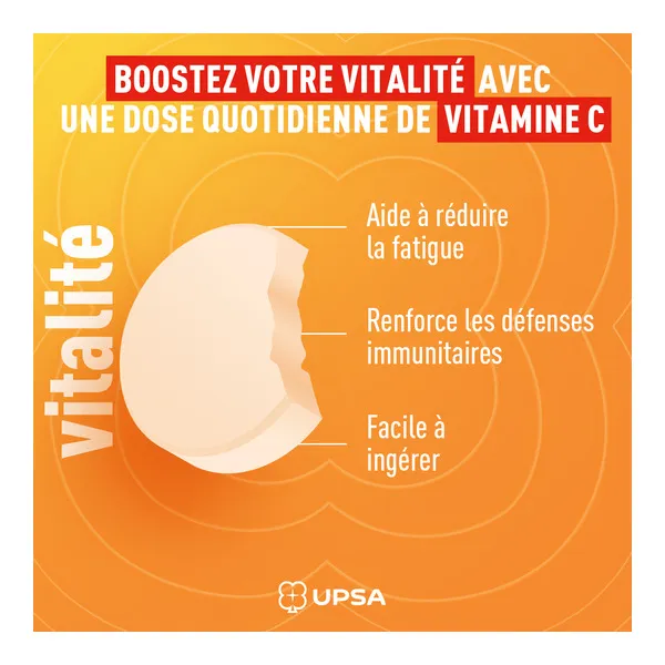 UPSA Vitamine C 500 mg comprimés à croquer