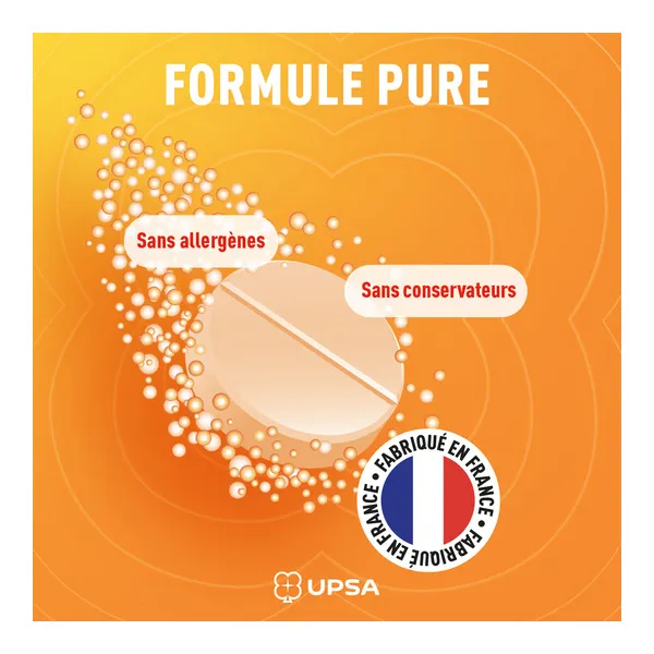 UPSA Vitalité Vitamine C 1000 mg comprimés effervescents