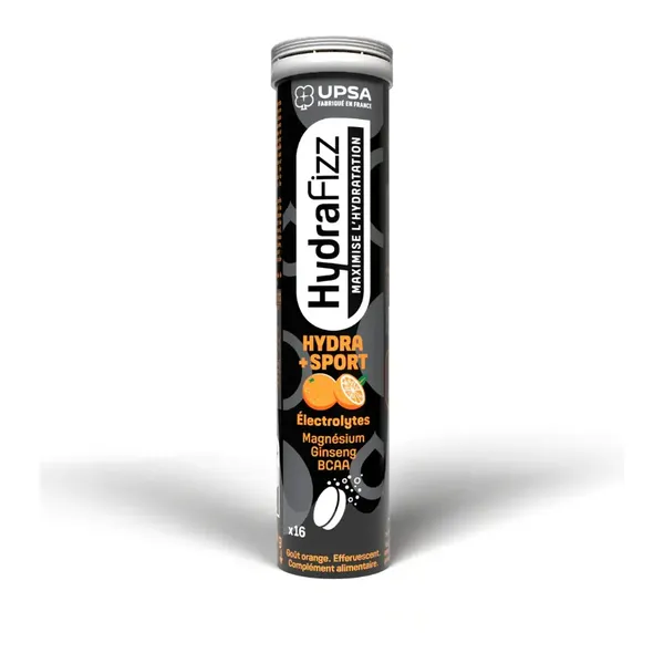 UPSA HydraFizz Hydra + Sport comprimés effervescents