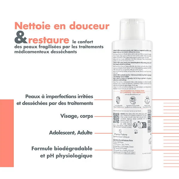 Avène Cleanance Hydra crème lavante apaisante