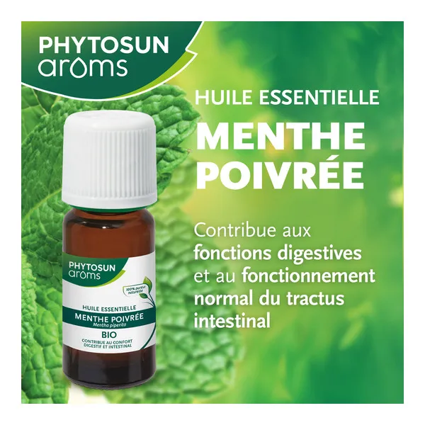 Phytosun Arôms huile essentielle de Menthe poivrée Bio