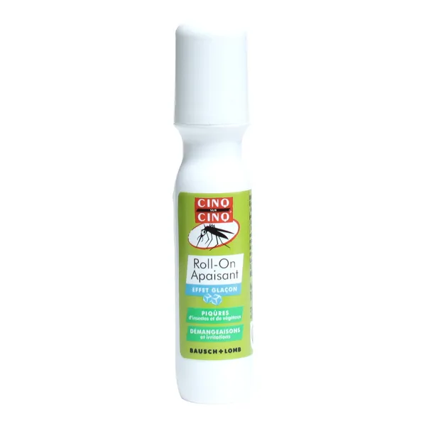 Cinq sur cinq Roll-on apaisant Effet glaçon