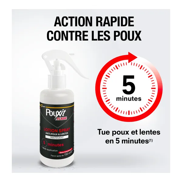 Pouxit Flash spray anti poux