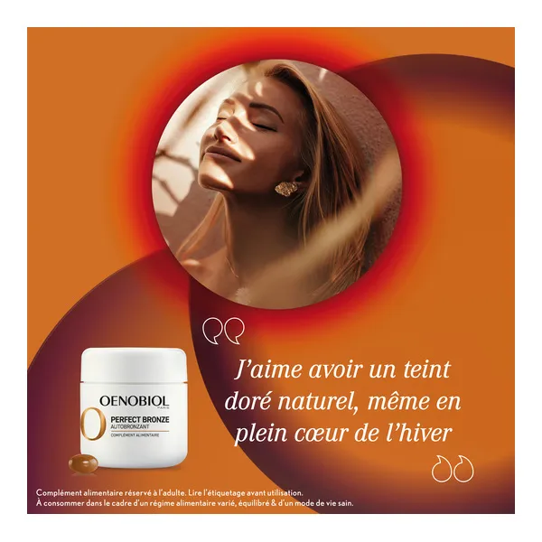 Oenobiol Perfect Bronze Autobronzant capsules