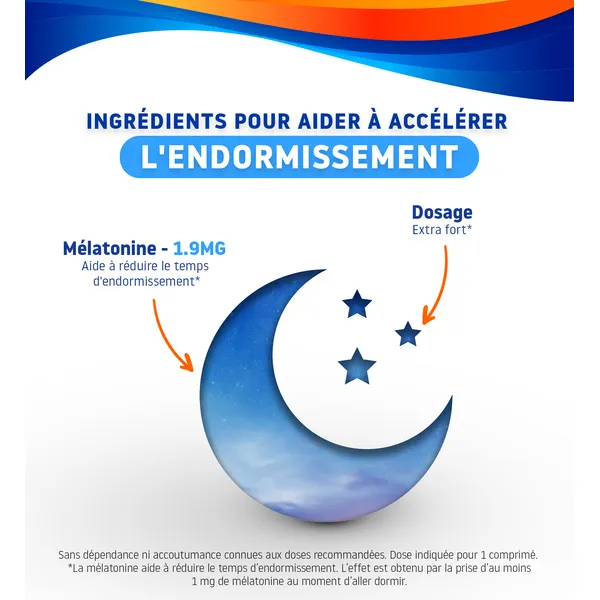Valdispert Sommeil Rapide Extra Fort 1,9 mg comprimés orodispersibles