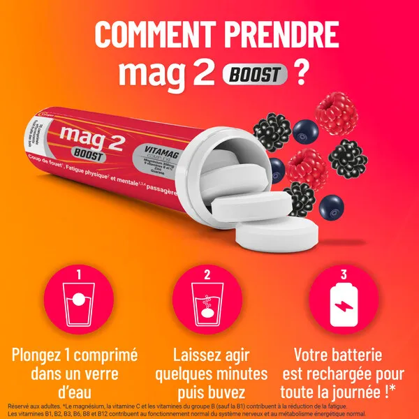 Mag 2 Boost comprimés
