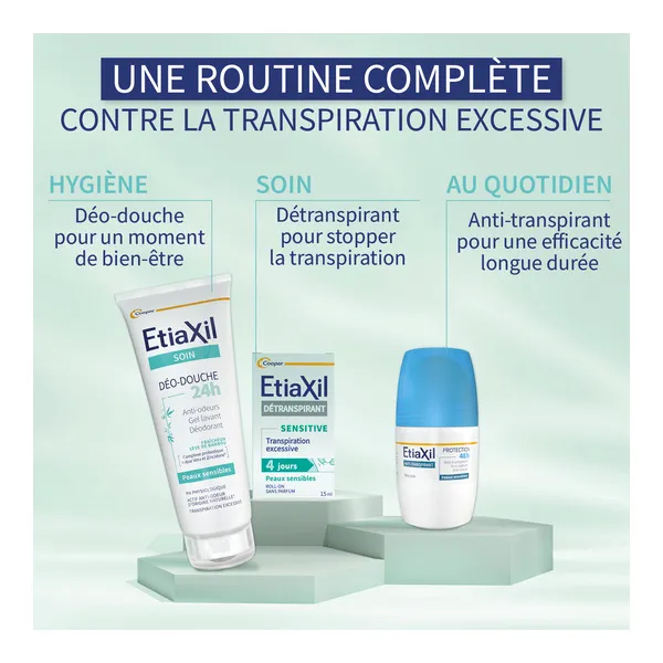 Etiaxil déo-douche 24h Sève de bambou