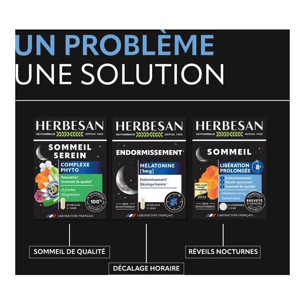 Herbesan Sommeil comprimés