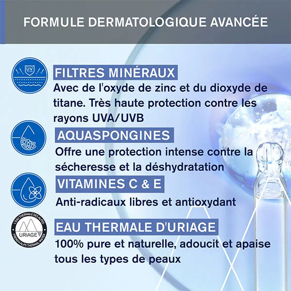 Uriage Bébé 1 ère crème solaire minérale SPF 50+