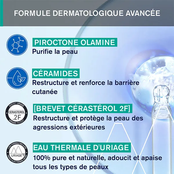 Uriage Hyséac Hydra crème nettoyante apaisante