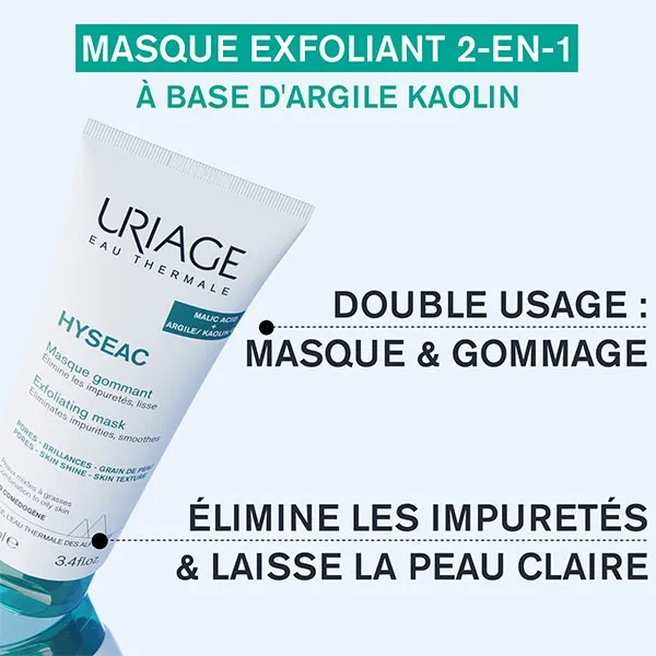 Uriage Hyséac Masque gommant
