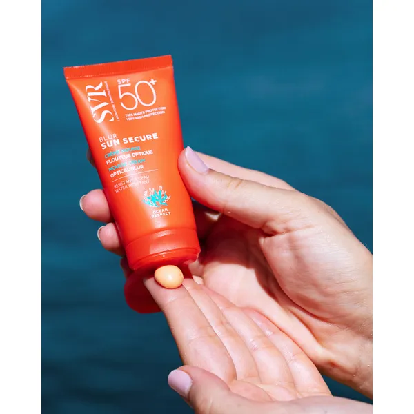 SVR Sun Secure Blur Crème mousse sans parfum SPF 50+