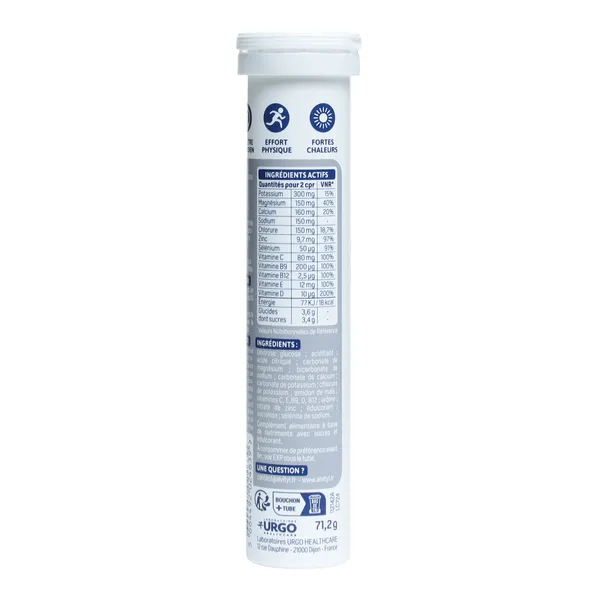 Alvityl Hydrink 50+ comprimés effervescents