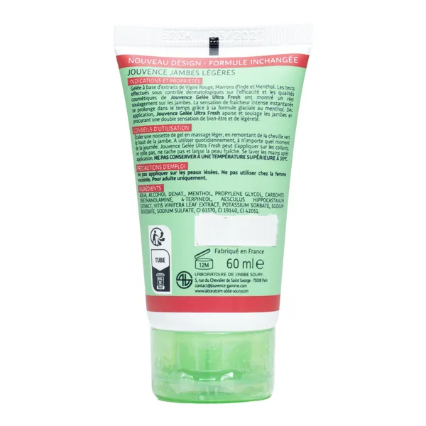 Jouvence gelée ultra fresh jambes légères