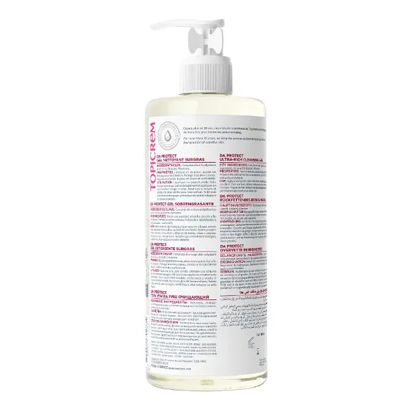 Topicrem DA gel nettoyant surgras