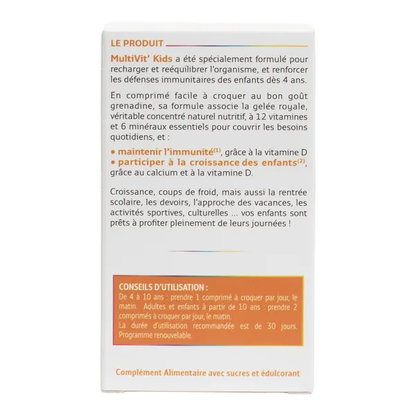 Forté Pharma MultiVit'Kids comprimés à croquer
