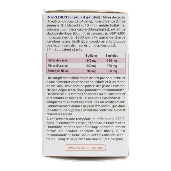 Forté Pharma CaloriLight gélules