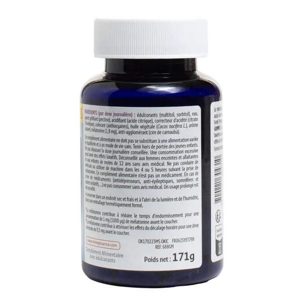 Forté Nuit Mélatonine 1900 gummies